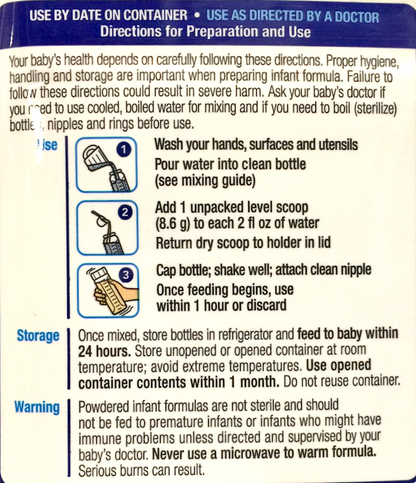 시밀락 유기농/Non-GMO 젠틀 분유 with A2 584g 2개 (1.16kg)
