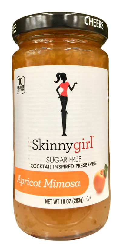 스키니걸 Skinnygirl 슈가/글루텐-프리 10칼로리 살구잼 283g