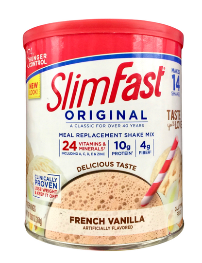 슬림패스트 Slimfast 식사대용 프렌치 바닐라 쉐이크 믹스 364g