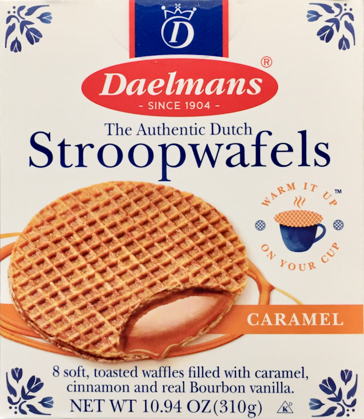 델만스 Daelmans 카라멜 스트룹 와플 쿠키 310g 2ct (620g)