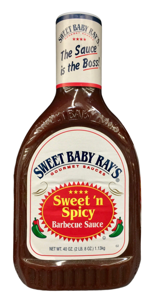 스위트베이비레이 Sweet Baby Ray's 글루텐-프리 스위트 & 스파이시 바베큐 소스 1.13kg 🌶