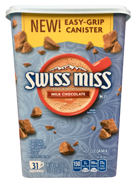 스위스미스 Swiss Miss 밀크초콜렛 핫코코아 캐니스터 (1.08kg)