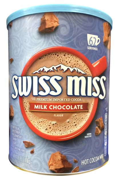 스위스미스 Swiss Miss 밀크초콜렛 핫코코아 캐니스터 (2.17kg)