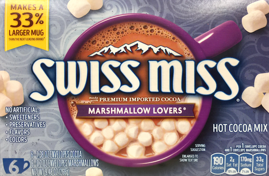 스위스미스 Swiss Miss 마시멜로 러버 핫코코아 6팩 (268g)