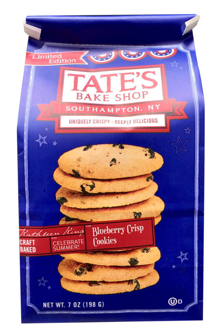 테이츠베이크샵 Tate's Bake Shop 블루베리 크리스프 쿠키 198g