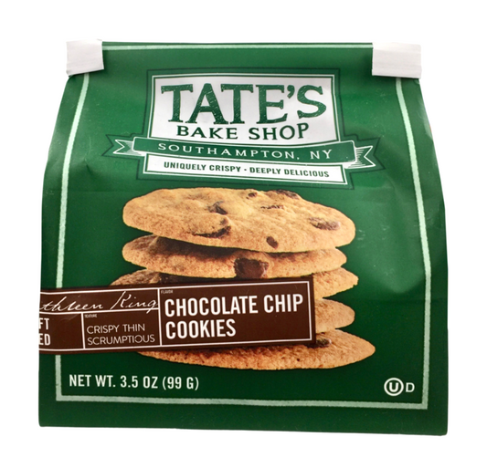 테이츠베이크샵 Tate's Bake Shop 초콜렛칩 쿠키 99g 3팩 (297g)