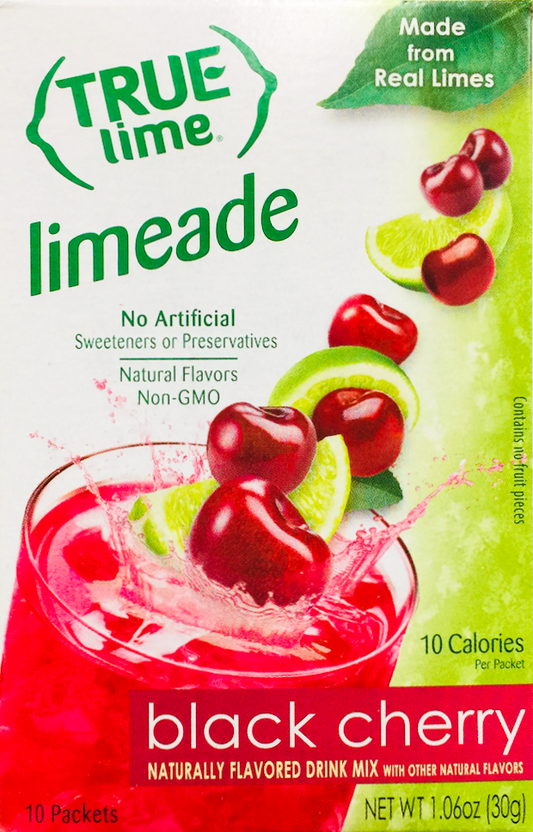 트루라임 True Lime Non-GMO 블랙 체리 라임에이드 10pc (30g)