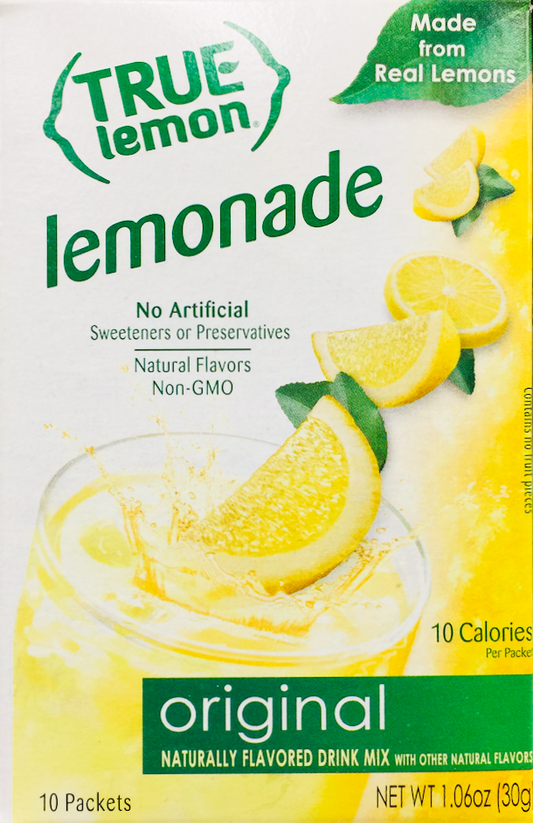 트루레몬 True Lemon Non-GMO 레모네이드 믹스 10pc (30g)