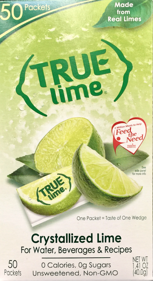 트루라임 True Lime Non-GMO 라임 크리스탈 0.8g 50ct (40g)