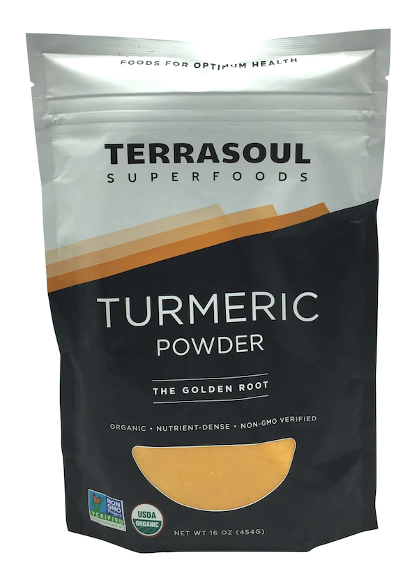 테라소울 Terrasoul 유기농/Non-GMO 튜머릭 가루 454g