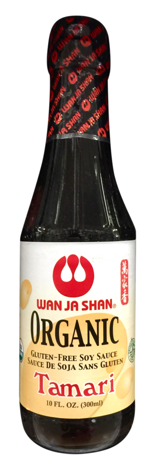 완자샨 Wan Ja Shan 유기농/Non-GMO 글루텐-프리 타마리 간장 300ml *Brewed in NY*