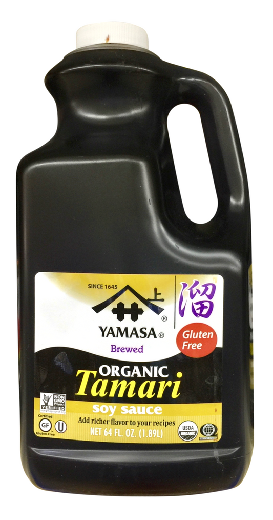 야마사 Yamasa 유기농/Non-GMO 글루텐-프리 타마리 간장 1.89L